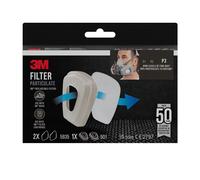 5935 - Filtres P3 - Boîte de 2 Paires + 1 Paire de Bagues de Fixation P3