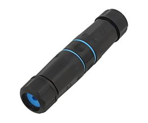 59582 Interrupteur RJ45 noir cat: 6a 1:1 connexion IP68 8p8c GOOBAY
