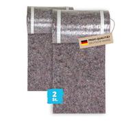 596 ALFA - Bâche protection absorbante peinture pour escaliers, 2 pièces, 330 mm x 25 m, auto-adhésif 230 g/m²