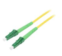 59628 Câble patch fibre OS2 LC/APC,des deux côtés 1m LSZH jaune Goobay