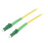 59631 Câble patch fibre OS2 LC/APC,des deux côtés 5m LSZH jaune Goobay