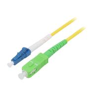 59648 Câble patch fibre OS2 LC/UPC, SC/APC 1m LSZH jaune Application : LAN Go...