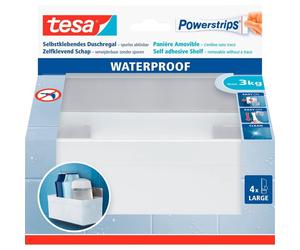 [59711-0-0] tesa Powerstrips Panier Amovible Porte Accessoires Salle de Bain ...