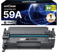 59A Cf259A Cf259X Cartouche De Toner Compatible Pour 59A Cf259A Cf259X 59X Pour Laserjet Pro Mfp M428Fdw M304 M404 M428 M404Dn M404Dw Mfp M428Dw M428Fdn M428 M428M M304 M304A M404N (1 Noir)