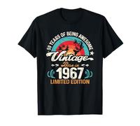 59e Anniversaire 59-Year-Old Fishing Lovers Pêcheur né en 1967 T-Shirt
