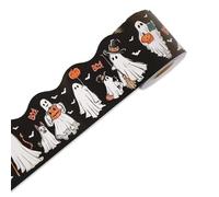 59ft Halloween Bordure Tric pour Bulletin Board Note Salle de classe Tableau Décoration Bulletin Autocollants adhésifs pour salle de classe