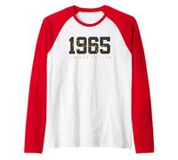 59th Birthday Vintage 59 Year Old Est 1965 LimitedEdition Manche Raglan