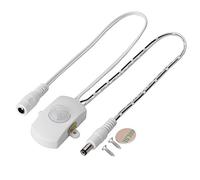 5A DC 6-24V Mini capteur de commutateur de Mouvement PIR détecteur de Mouvement commutateur Automatique Bande de LED(Blanc)