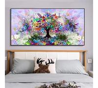 5d Bricolage Grand Diamant Peinture Pleine Perceuse, Kits D’Art De Diamant, Toile De Point De Croix avec des Images De Diamant Broderie Gemme Arts Artisanat pour La D, Round Drill, 40x80cm