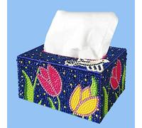 5D cristal diamant peinture boîte à mouchoirs strass fait à la main Art bricolage porte-boîte à mouchoirs enfants bricolage Puzzle dessin animé décor à la maison Diamond Painting ( Color : C , Size :