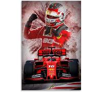 5d Diamant Broderie Pilote de course F1 Charles Leclerc Diamant Croix Peinture Kits Diy 11.8"x15.7"(30x40cm) Sans Cadre