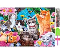 5D DIAMANT EMBROIDERY Set tableau mosaïque 40*60cm