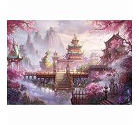 5d Diamant Peinture Kits complète perceuse, Wuayi DIY spectaculaire Paysage Diamant Peinture Broderie Strass Collez-le photos kit de point de croix pour la maison Décoration