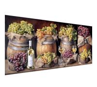 5D Diamond Painting,50x100cm Diamond Painting Grand Format Raisin,Peinture Diamant Adulte Enfant Cristal Art Set,DIY seau Broderie Peinture Diamant Kit pour Halloween Décoratio Murale Cadeaux W1-830