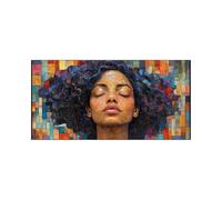 5D Diamond Painting Adulte Abstrait, Peinture Diamant Femme Diamond Painting Enfant 40 x 80CM, Crystal Artisanat Dessin, DIY Broderie Diamant Kit Complet pour Cadeau Femme, Decoration Murale DZSH-6170