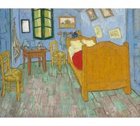5D Diamond Painting Adulte "Chambre" Van Gogh Peinture À L'Huile Diamant Broderie Ronde Pleine Perceuse 5D Diamant Peinture Arts Artisanat Pour Débutant Décor À La Maison 50x70cm