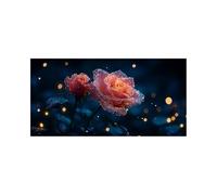 5D Diamond Painting Adulte Fleur, Peinture Diamant Onirique Diamond Painting Enfant 80x40 CM, Crystal Artisanat Dessin, DIY Broderie Diamant Kit Complet pour Cadeau Femme, Decoration Murale DZSH-4834