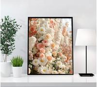 5D Diamond Painting Adulte Fleur, Peinture Diamant Paysage Broderie Diamant Canevas Kit Complet Adulte, DIY Ronde Diamond Painting Pour La Décoration Murale à La Maison, Cadeau Femme 70x95cm 1MB-82