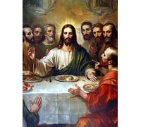 5D Diamond Painting Adulte La CèNe Diamond Painting, Homme DIY peinture diamant Point de Croix Kit, Broderie Diamant Activite Manuelle Adulte, Décoration Murale Maison, Cadeau Femme 50x65cm 7-6221