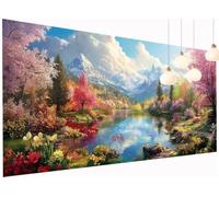 5D Diamond Painting Adultes Enfants Beauté Peinture Diamant Painting Paysage, DIY Broderie Diamant Grand Format 40x90 cm Kit Broderie Point de Croix pour Débutants Décoration Murale Maison S2-1272