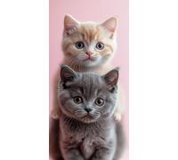 5D Diamond Painting Animal Diamond Painting Adulte Fleur Canevas Kit Complet Adulte DIY Mosaique Strass Point de Croix Kit Broderie Peinture Diamant, Deco Chambre Decoration Noel 70x140cm J - 55