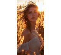 5D Diamond Painting Atardecer Diamond Painting Adultos Mujer Punto de Cruz Kit Completo DIY Manualidades Adultos Cuadro Diamantes Cristal Punto de Cruz Niños, para Decoracion Otoño 60x120cm F - 929