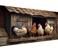 5D Diamond Painting, Broderie Diamant Grand Format Nid de poule Peinture Diamant Kit Enfants 70x40cm, Loisir Creatif Adulte DIY Diamant Strass Point de Croix Cristal Painting Murale Décoration H-350