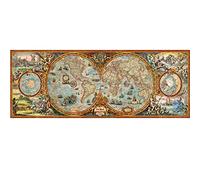 5D Diamond Painting Carte du monde Peinture Diamant Kit Complet Point de Croix, Broderie Diamant Grand Format 40x120cm, DIY Diamant Peinture Numéro Adulte Enfant Diamant a Coller Strass Art Crafts