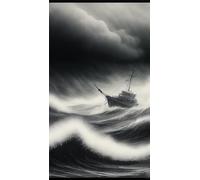 5D Diamond Painting Complet Bateau de pêche, Grande taille DIY Full Drill Strass Point de Croix Cristal Painting Diamond Art Craft Canevas Kits Adulte Enfants for Home Wall Decor 70x125cm Z-178