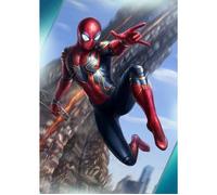 5D Diamond Painting Complet Broderie par Numéros, Marvel Super-héros Spiderman Bricolage Peinture de Diamant DIY Diamant Painting
