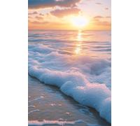 5D Diamond Painting Coucher De Soleil Diamond Painting Enfant Kit Full Drill Peinture Diamant 60x80cm Paysage Diy Mosaïque Crystal art loisir Creatif Peinture Diamant Deco Chambre, Cadeau Femme T0T14