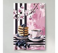 5D Diamond Painting Enfant, DIY Quand Fleur Diamant Painting Kit Complet, Peinture Diamant Adulte, Diamond Strass Point de Croix Cristal Art pour Murale Décoration, Cadeau Noël 60x80cm PjY6751 H-M
