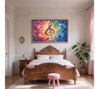 5D Diamond Painting Fantaisie Diamond Painting Adulte Kit Ciel éToilé Diy Peinture Diamant Artisanat Strass Point de Croix Debutant Kit Pour Maison Décoration Murale Cadeaux Pour Femmes 50x70cm T344