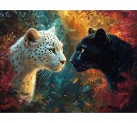 5D Diamond Painting Fleurs Diamond Painting Adulte Kit Animal Diy Peinture Diamant Artisanat Strass Point de Croix Debutant Kit Pour la Maison Décoration Salon Murale Cadeaux Pour Femmes 35x45cm T102