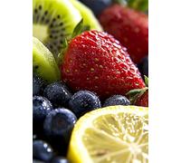 5D Diamond Painting Fruit Broderie Diamant Painting Fraise Peinture Diamant Adulte, Cristal Art Débutant Kit Broderie Mosaïque Activité Manuelle Adulte Pour Décoration Murale Maison 35x50 cm X4-1319