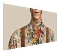 5D Diamond Painting Homme, Diamond Painting Enfant Fleur, Broderie Diamant Cristal Art Kits, DIY Peinture Diamant, 5D Loisirs Créatifs Point de Croix, Decoration Maison, Cadeau Femme, 200x100cm Y-5007