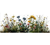 5D Diamond Painting Kit Fleurs Aquarelle Square Drill Diamant Kit de Peinture DIY Adultes Débutants Artisanal Diamant Art Peinture Strass Point de Croix Paintings pour Maison Décor 100x200cm Ap13015