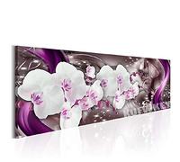 5D Diamond Painting Kit Plein Foret DIY Grande Taille Diamant Peinture Broderie Cristal Strass Point De Croix Adulte Enfant pour La Décor Murale Cadeau Puzzle d'orchidées Round drill,30x60cm