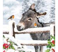 5D Diamond Painting Kits Complets,Animaux ânes Peinture en Diamant Kits pour Adultes Enfants DIY Broderie Diamant Full Cristal Strass Point de Croix Artisanat Maison Murale Décoration 30x30cm