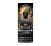 5D Diamond Painting Kits Paysage, DIY Broderie Diamond Painting Kit Complet pour Adultes Zen, Peinture Numero Diamant Strass Point de Croix Artisanat Set, Décoration Murale Cadeau 100x250CM ZSDH-2592