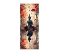 5D Diamond Painting Kits Zen, DIY Broderie Diamond Painting Kit Complet pour Adultes Automne, Peinture Numero Diamant Strass Point de Croix Artisanat Set, Décoration Murale Cadeau 70 x 180CM ZSDH-3159