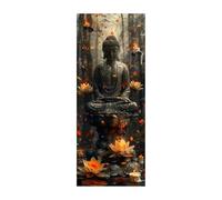 5D Diamond Painting Kits Zen, DIY Broderie Diamond Painting Kit Complet pour Adultes Paysage, Peinture Numero Diamant Strass Point de Croix Artisanat Set, Décoration Murale Cadeau 60 x 150 CM ZSDH1149