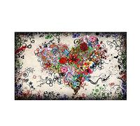 5D Diamond Painting Large Full Drill peinture diamant Broderie Grande DIY point de croix à la main Artisanat Salon Décor Murale Fleurs Plantes Estampes Coeur Amour Abstrait Square Drill 200x100cm