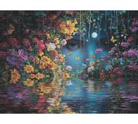 5D Diamond Painting, Peinture Diamant Zen abstrait Broderie Diamant Kit Complet, DIY Diamond Art pour Adultes Enfants Peinture, Point de Croix pour Murale Maison Décoration Cadeaux 30x40cm E-98