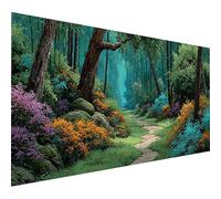 5D Diamond Painting Planter, Diamond Painting Enfant Arbre, Broderie Diamant Cristal Art Kits, DIY Peinture Diamant, 5D Loisirs Créatifs Point de Croix, Decoration Maison, Cadeau Femme 160x70cm 8-1914