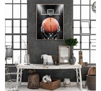 5D Diamond Painting pour Adultes Débutants,DIY Basket-ball Art du Diamant painting Kit Complet,Strass Point de Croix Broderie diamant Peinture Kits Maison Décor Square Drill 40x60cm