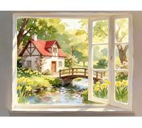 5D Diamond Painting Rural Peinture Diamant Adulte 40x30cm 3-936L6