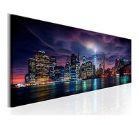 5D DIY Diamod Paninting Kit Complet,la ville de New York Grand Format Broderie Diamant Peinture Numero Adulte/Enfants,Diamant Painting Canevas Kits,Strass Maison Décoration Murale Salon 60x30cm