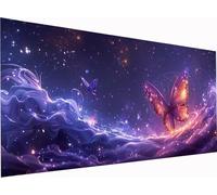 5D DIY Diamond Painting Adulte Papillon, Diamond Painting Adulte Grand Format 60x30cm, RêVe Peinture Diamant Loisirs Créatifs Adultes, Diamant Strass Kit pour Décoration Murale Maison Cadeau U-8269