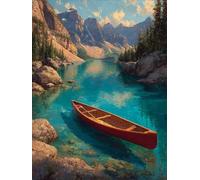 5D DIY Diamond Painting Bateau, Diamond Painting Enfant Paysage, Broderie Diamant Cristal Art Kits, 5D Peinture Diamant, Loisirs Créatifs Adultes, Décoration Murale Maison, Cadeau, 100x135cm M-1300